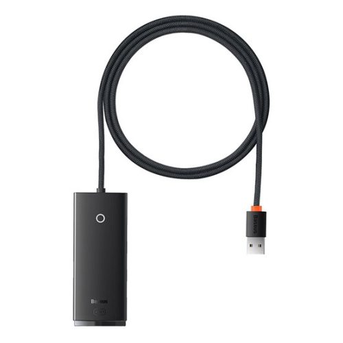 Baseus HUB Baseus Lite 4-Port USB Type-A HUB dokkoló állomás, 1m, fekete
