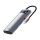 Baseus HUB 7-port 100W USB-C dokkoló szürke