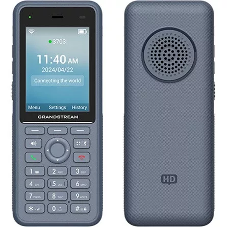 Grandstream WP836 DECT vezeték nélküli VoIP telefon szürke