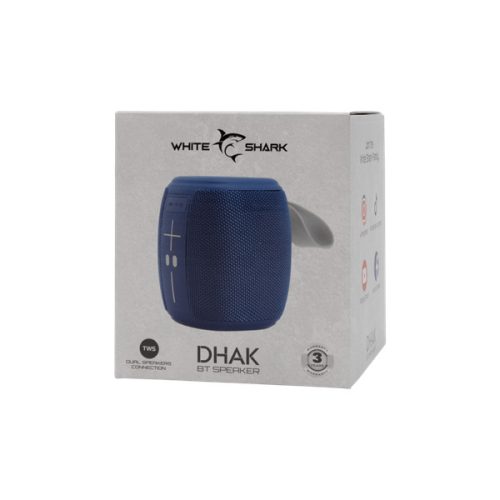 WHITESHARK WHITE SHARK GBT-888BL DHAK-BL BLUETOOTH HANGSZÓRÓ 5W, TWS, kék, 1200mA