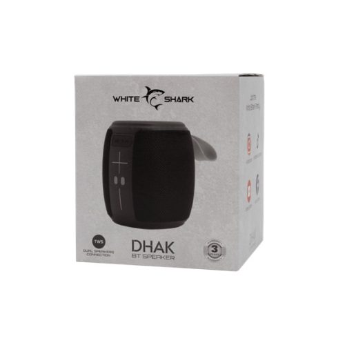 WHITESHARK WHITE SHARK GBT-888B DHAK-B BLUETOOTH HANGSZÓRÓ 5W, TWS, fekete, 1200mA