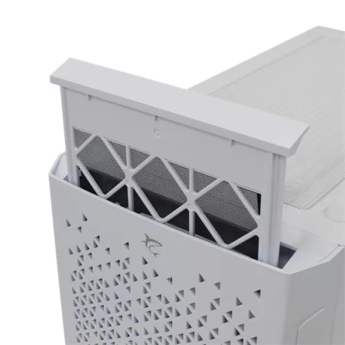 WHITESHARK WHITE SHARK BULLET-WHITE GCC-2303 Számítógép ház, fehér, ATX mid Tower ATX / M-ATX / ITX