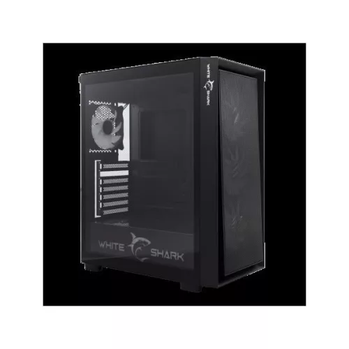 WHITESHARK WHITE SHARK WARHEAD-3/B WS GCC-2401B  PC ház, E-ATX/ATX/M-ATX/ITX gamer, fekete