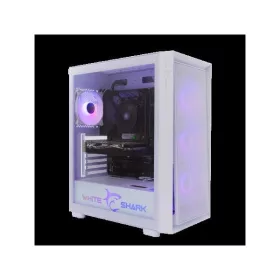   WHITESHARK WHITE SHARK WARHEAD-3/W PC ház, E-ATX/ATX/M-ATX/ITX gamer, fehér