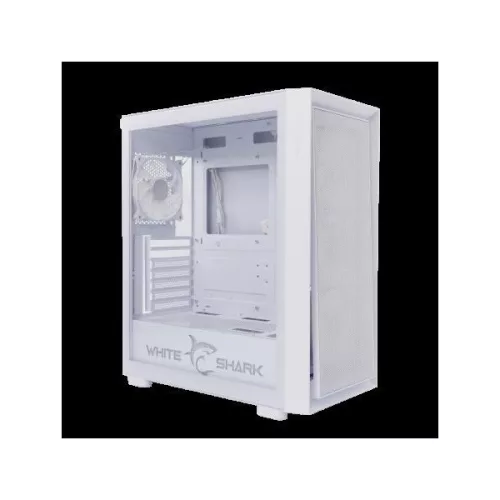 WHITESHARK WHITE SHARK WARHEAD-3/W PC ház, E-ATX/ATX/M-ATX/ITX gamer, fehér