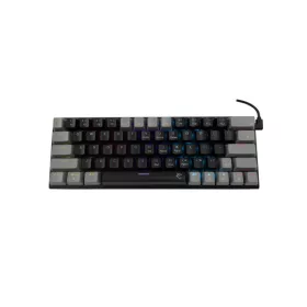   WHITESHARK WHITE SHARK W029929 WAKIZASHI-B-G/R-US fekete mechanikus gamer billentyűzet, piros kapcs. (angol)