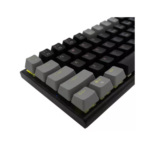 WHITESHARK WHITE SHARK WAKIZASHI-B-G/BL-US, GK-002112-B-G/BL-US fekete/szürke mechanikus gamer billentyűzet, angol