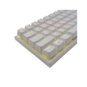   WHITESHARK WHITE SHARK WAKIZASHI-W/BL-US, GK-002122-W/BL-US fehér mechanikus gamer billentyűzet, angol