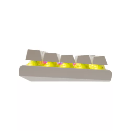 WHITESHARK WHITE SHARK WAKIZASHI-W/BL-US, GK-002122-W/BL-US fehér mechanikus gamer billentyűzet, angol