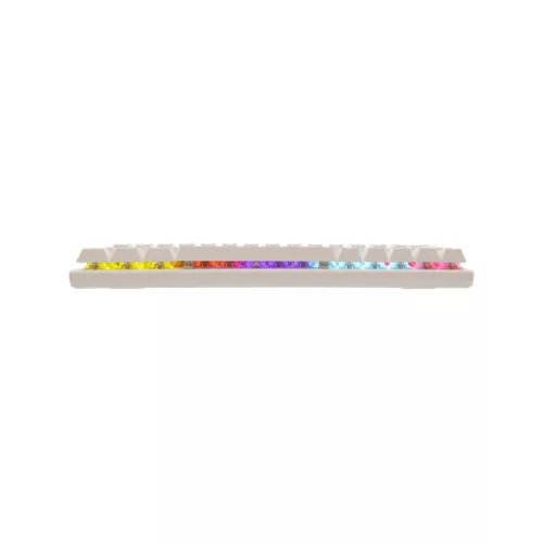 WHITESHARK WHITE SHARK WAKIZASHI-W/BL-US, GK-002122-W/BL-US fehér mechanikus gamer billentyűzet, angol
