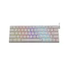 WHITESHARK WHITE SHARK WAKIZASHI-W/BL-US, GK-002122-W/BL-US fehér mechanikus gamer billentyűzet, angol