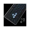 WHITESHARK WHITE SHARK  TACHI-B/US WS GK-003141B-US gamer billentyűzet, 104 gomb fekete (angol)