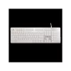 WHITESHARK WHITE SHARK  TACHI-W/US WS GK-003241W-US gamer billentyűzet, 104 gomb fehér (angol)