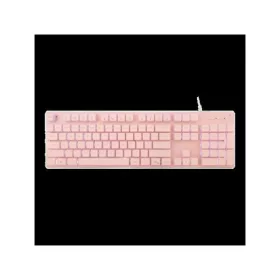  WHITESHARK WHITE SHARK TACHI-P/US  WS GK-003441P-US gamer billentyűzet, 104 gomb pink (angol)