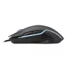 WHITESHARK WHITE SHARK GM-5003 AZARAH gaming egér, fekete, 6400dpi