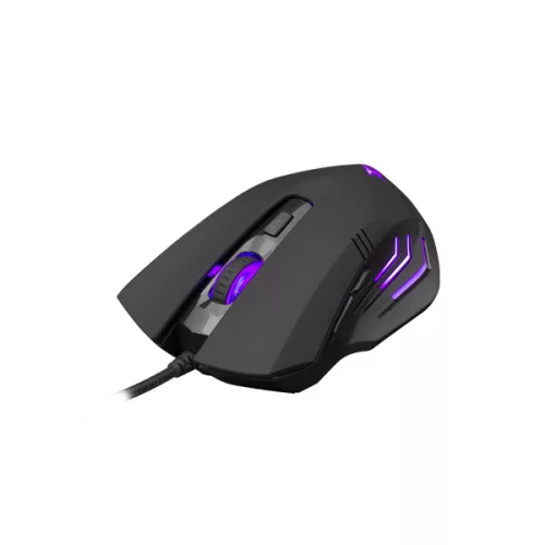 WHITESHARK WHITE SHARK HANNIBAL-2 fekete gamer egér