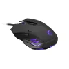 WHITESHARK WHITE SHARK HANNIBAL-2 fekete gamer egér