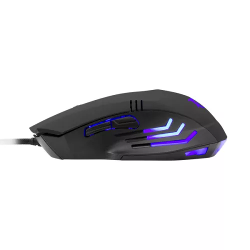 WHITESHARK WHITE SHARK HANNIBAL-2 fekete gamer egér