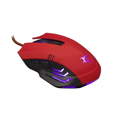 WHITESHARK WHITE SHARK HANNIBAL-2 piros gamer egér