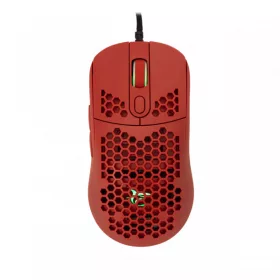   WHITESHARK WHITE SHARK GM-5007R GALAHAD gamer egér, piros, 6400 dpi