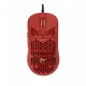 WHITESHARK WHITE SHARK GM-5007R GALAHAD gamer egér, piros, 6400 dpi