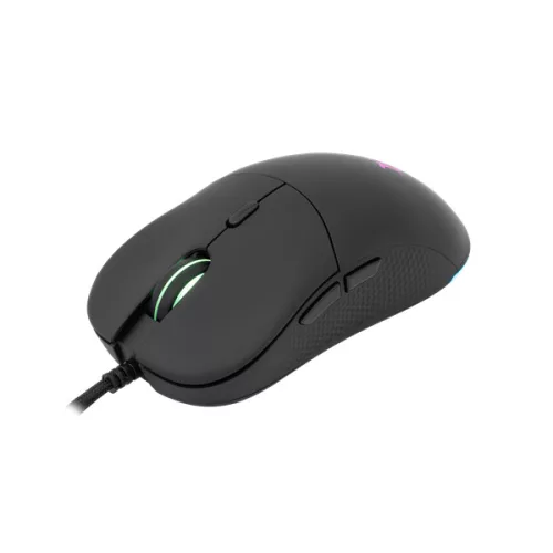 WHITESHARK WHITE SHARK BAGDEMAGUS-B, GM-5010B gamer egér, 6D, fekete, 7200 dpi, RGB