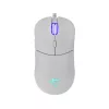 WHITESHARK WHITE SHARK BAGDEMAGUS-W, GM-5010W gamer egér, 6D, fehér, 7200 dpi, RGB