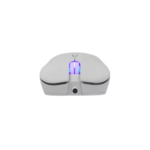 WHITESHARK WHITE SHARK BAGDEMAGUS-W, GM-5010W gamer egér, 6D, fehér, 7200 dpi, RGB