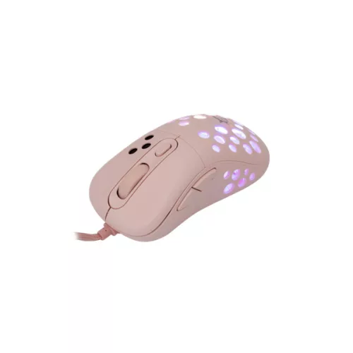 WHITESHARK WHITE SHARK AZRAEL-P, GM-5013P gamer egér,6D, pink, 7200 dpi, RGB