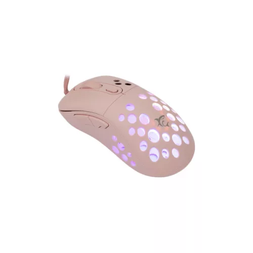 WHITESHARK WHITE SHARK AZRAEL-P, GM-5013P gamer egér,6D, pink, 7200 dpi, RGB