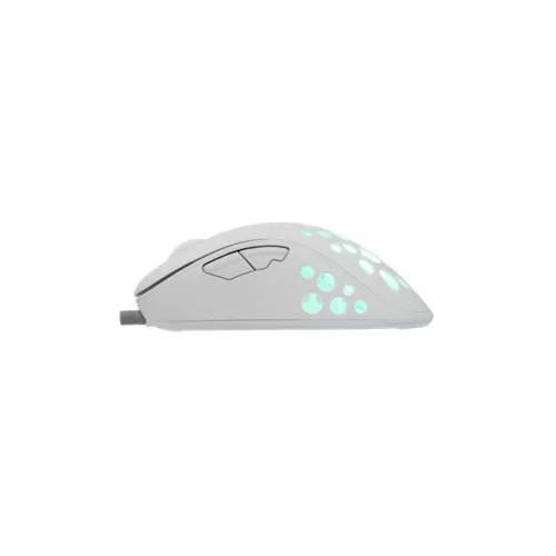 WHITESHARK WHITE SHARK AZRAEL-W, GM-5013W gamer egér,6D, fehér, 7200 dpi, RGB