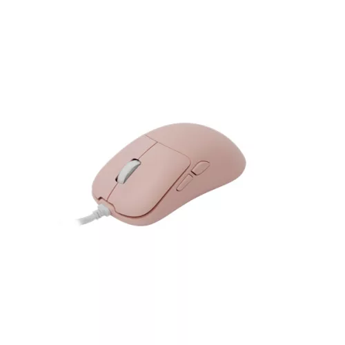 WHITESHARK WHITE SHARK GRAPHENE-P, GM-5014P gamer egér,6D, pink, 6200 dpi, RGB