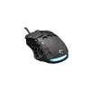 WHITESHARK WHITE SHARK ECTOR-B GM-5016B RGB gamer egér, 12.200 dpi, 7 gombos fekete