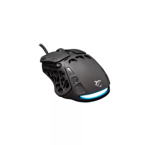 WHITESHARK WHITE SHARK ECTOR-B GM-5016B RGB gamer egér, 12.200 dpi, 7 gombos fekete