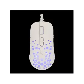   WHITESHARK WHITE SHARK TRISTAN-W WS GM-9004W  7D / 12000 dpi fehér RGB gamer egér