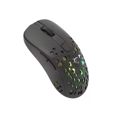 WHITESHARK WHITE SHARK TRISTAN GM-9004 gamer egér, 7D, fekete, 12000 dpi, RGB