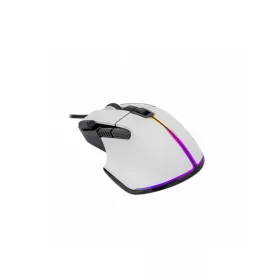   WHITESHARK WHITE SHARK GM-9006W MARROK-W gamer egér, fehér, 12000 dpi