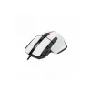 WHITESHARK WHITE SHARK GM-9006W MARROK-W gamer egér, fehér, 12000 dpi