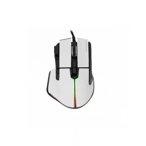 WHITESHARK WHITE SHARK GM-9006W MARROK-W gamer egér, fehér, 12000 dpi