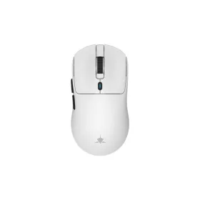   WHITESHARK WHITE SHARK PRÉMIUM GM-9010W MAXIMUS-W vezeték nélküli gamer egér, 26.000 dpi, fehér