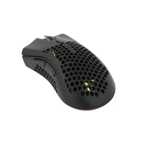 WHITESHARK WHITE SHARK LIONEL-B, WGM-5012B vezeték nélküli gamer egér, fekete, 10000 dpi