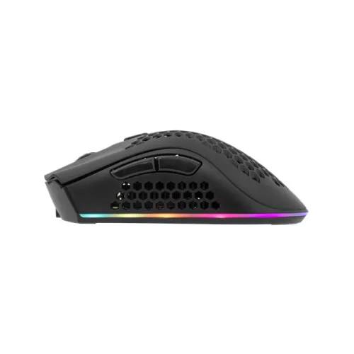 WHITESHARK WHITE SHARK LIONEL-B, WGM-5012B vezeték nélküli gamer egér, fekete, 10000 dpi