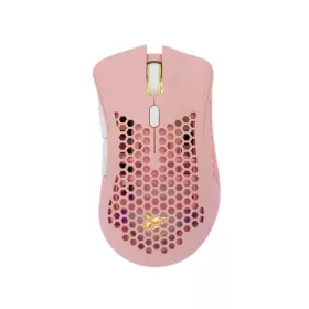   WHITESHARK WHITE SHARK LIONEL-P, WGM-5012P vezeték nélküli gamer egér, pink, 10000 dpi