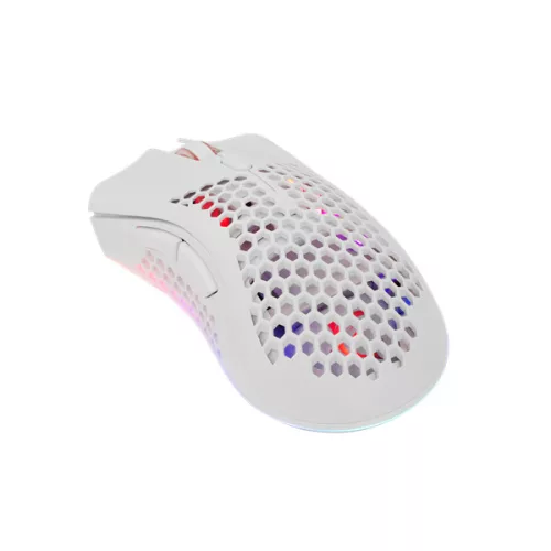 WHITESHARK WHITE SHARK LIONEL-W, WGM-5012W vezeték nélküli gamer egér, fehér, 10000 dpi