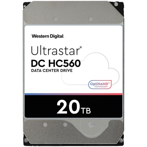 Western Digital HDD Server WD/HGST ULTRASTAR DC HC560 (3.5’’, 20TB, 512MB, 7200 RPM, SAS 12Gb/s, 512E SE P3), SKU: 0F38652