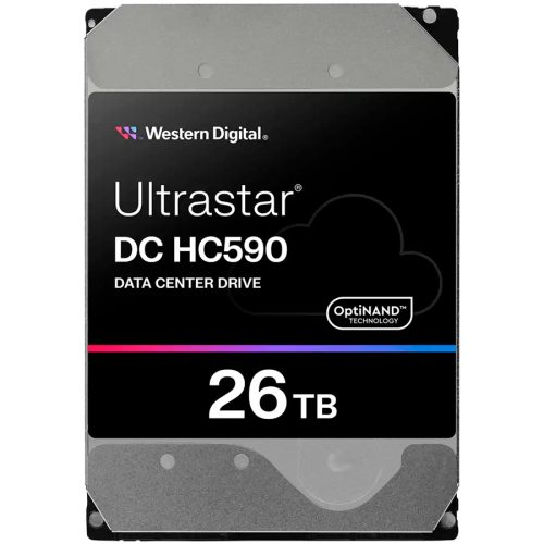 WESTERN DIGITAL 3.5in 26.1 26TB 512 7200RPM SAS ULTRA 512E SE P3 DC HC590