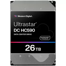   WESTERN DIGITAL HDD Server WD/HGST ULTRASTAR DC HC590 (3.5’’, 26TB, 512MB, 7200RPM, SATA 6Gb/s, 512E SE NP3) SKU: 0F65672