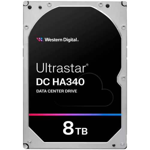 WESTERN DIGITAL HDD Server WD Ultrastar DC HA340 8TB 512e SE, 3.5’’, 256MB, 7200 RPM, SATA, SKU: 0B47078