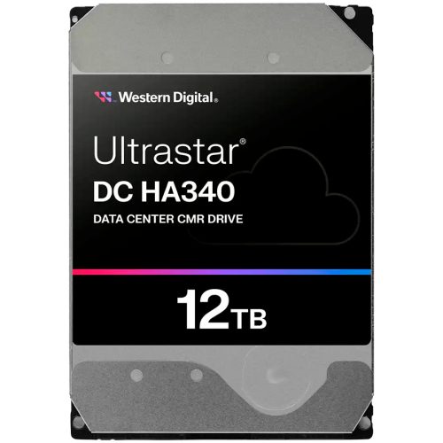 WESTERN DIGITAL HDD Server WD/HGST ULTRASTAR DC HA340 (3.5’’, 12TB, 256MB, 7200RPM, SATA 6Gb/s, 512E SE NP3) SKU: 0B47063