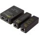 LogiLink RJ11, RJ45, BNC kábelteszter PoE keresővel